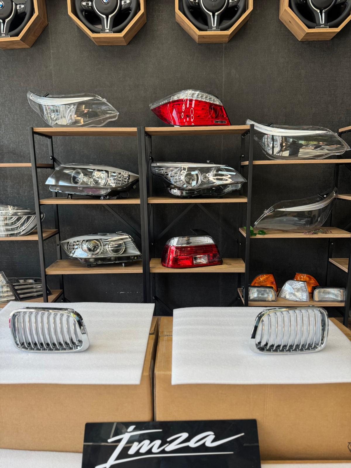 E46 SEDAN 1998-2001 KOMPLE KROM PANJUR TAKIMI